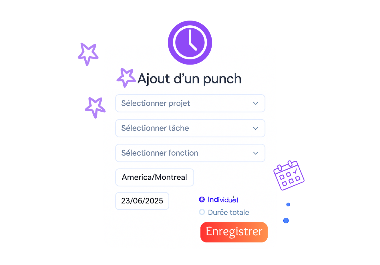 Export CSV + intégration